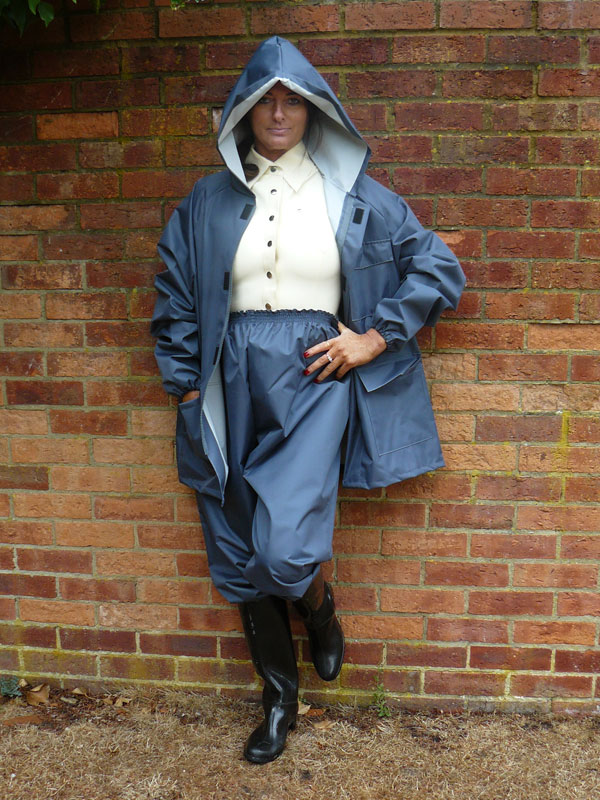 single texture rainwear